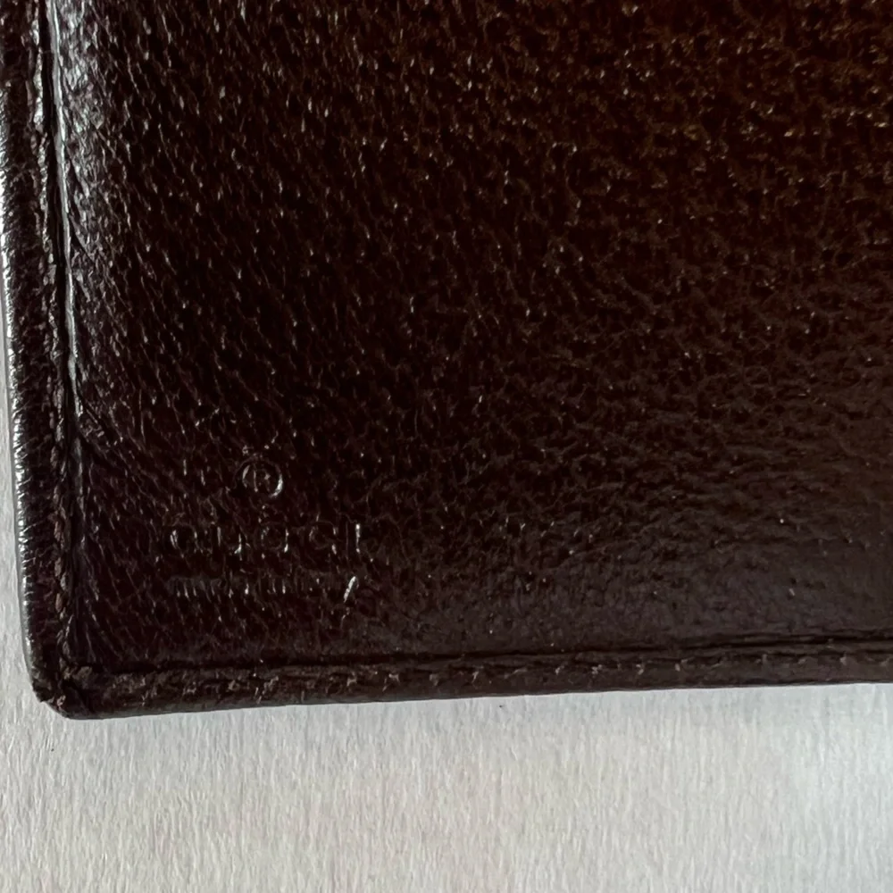 Gucci, canvas and leather, compact bifold wallet - Picture 8 of 16